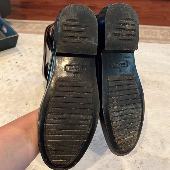 Coach Talia Rainboot in black & brown | size 11 - Picture 8 of 8